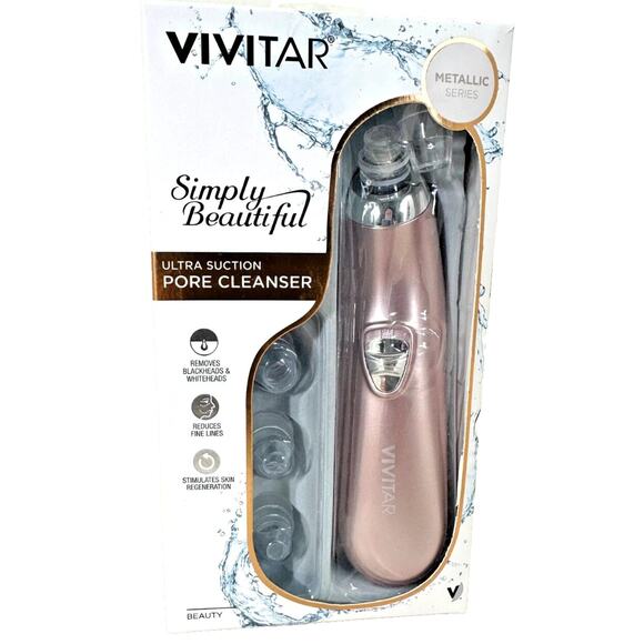 Ultra Other - Vivitar Ultra Suction Pore Cleanser Simply Beautiful Metallic Series Rose NIP